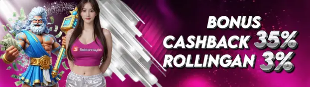 CASHBACK & ROLLINGAN MINGGUAN