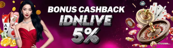 CASHBACK IDNLIVE